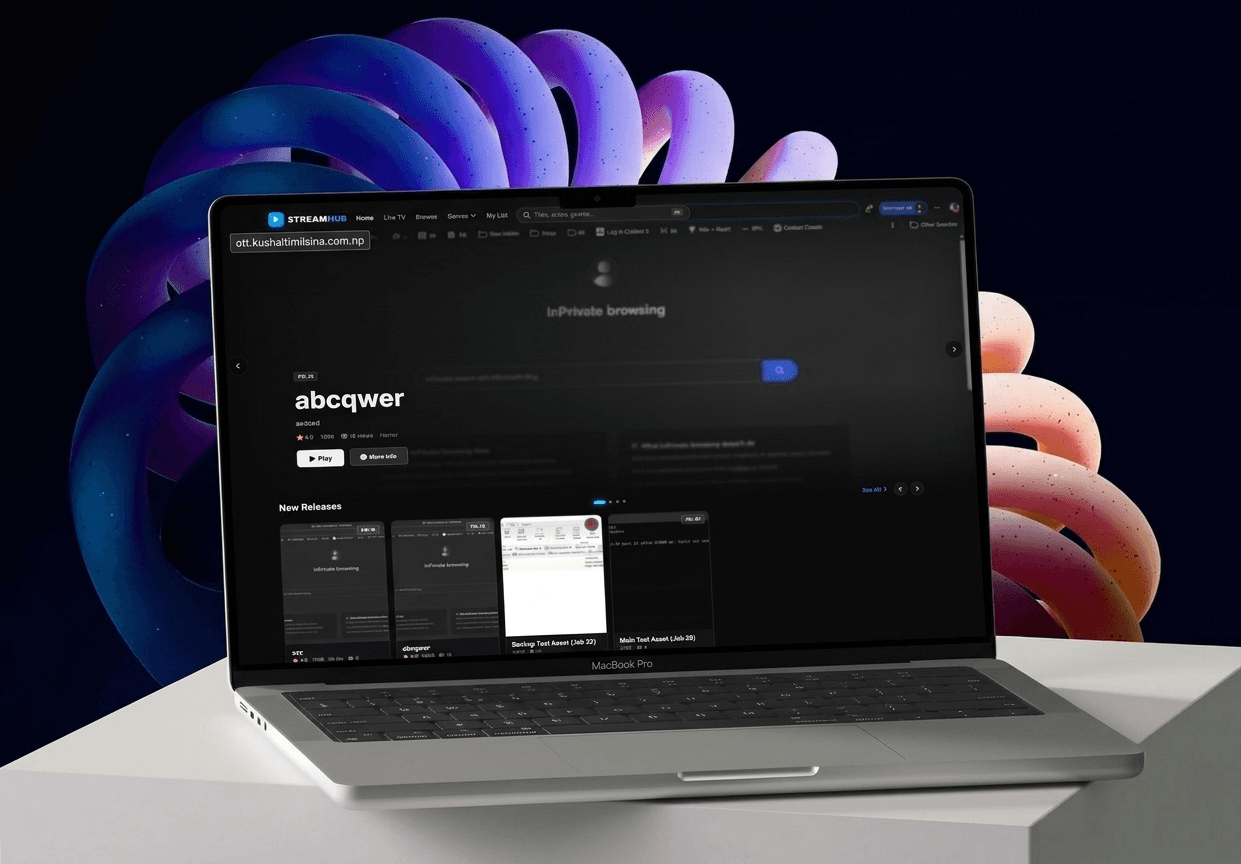 StreamHub-OTT Platform screenshot